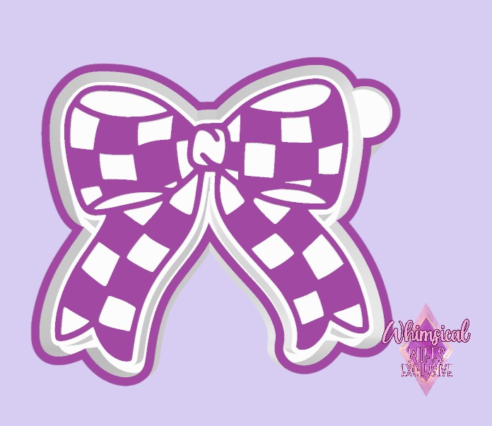 Checkered Bow Mold