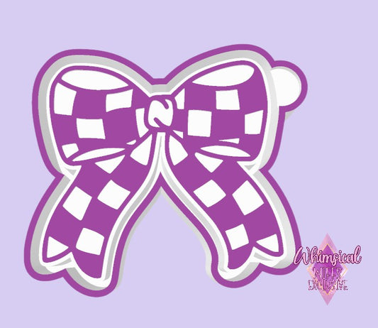 Checkered Bow Mold