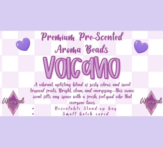 Volcano Prescented Aroma Beads