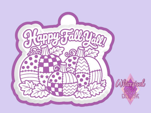 Happy Fall Patchwork Mold