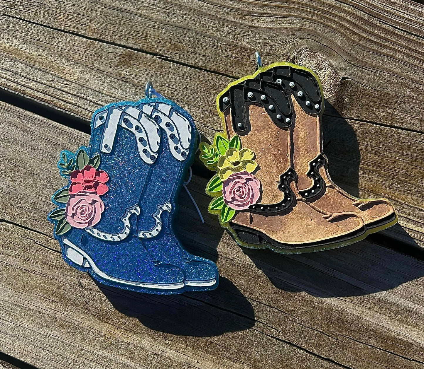 Floral Boots mold
