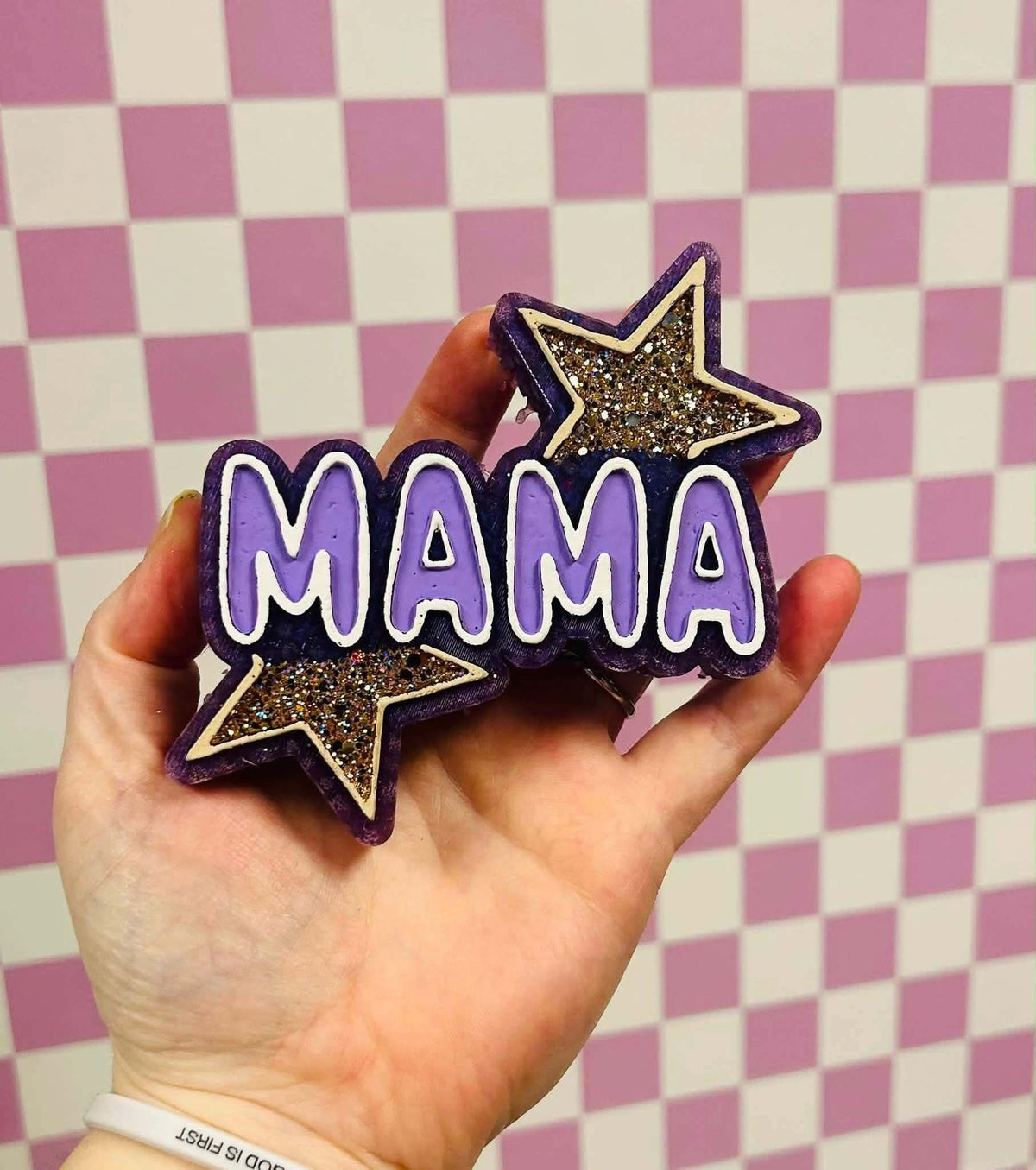 Mama with Stars Freshie