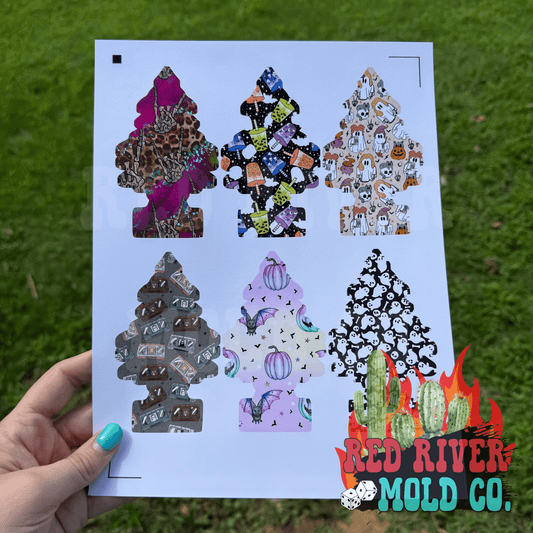 Whimsical Wiffs Tree cardstock grab bag (12 ct)